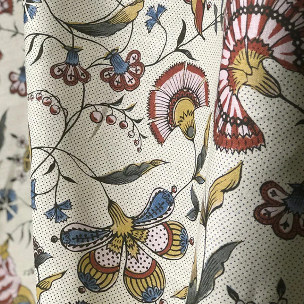 57A Jaipur Antoinette Poisson 5 Meter Linen Bolt