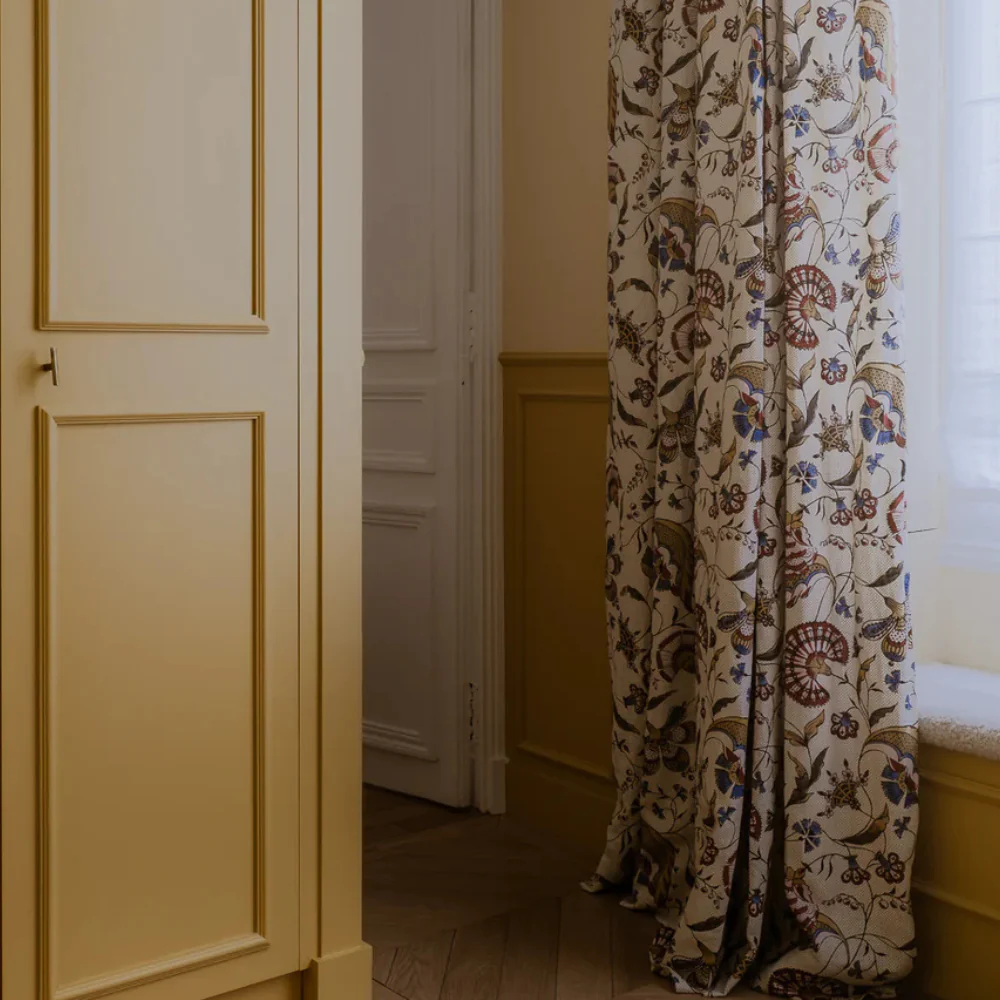 57A Jaipur Antoinette Poisson 5 Meter Linen Bolt - Image 3