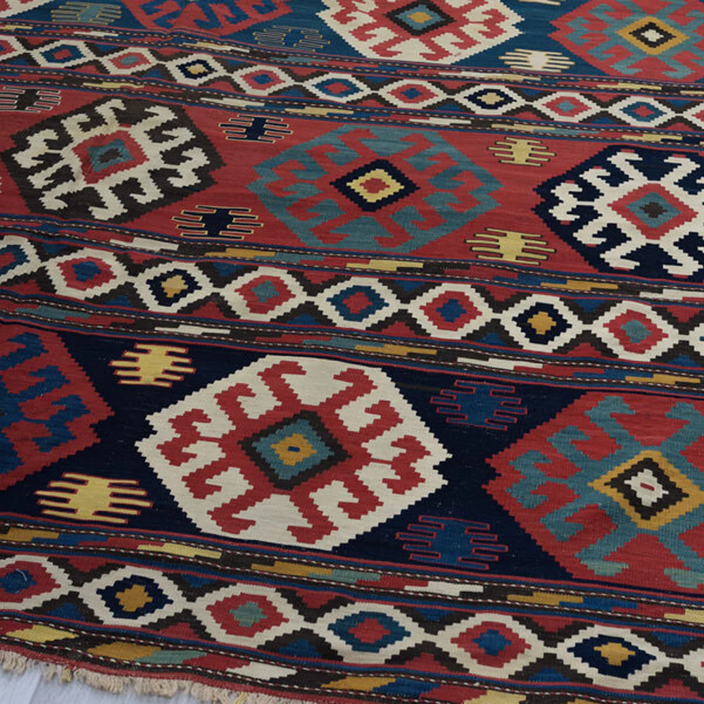 6'7 x 10'6" Armenia Kilim Rug - Image 6