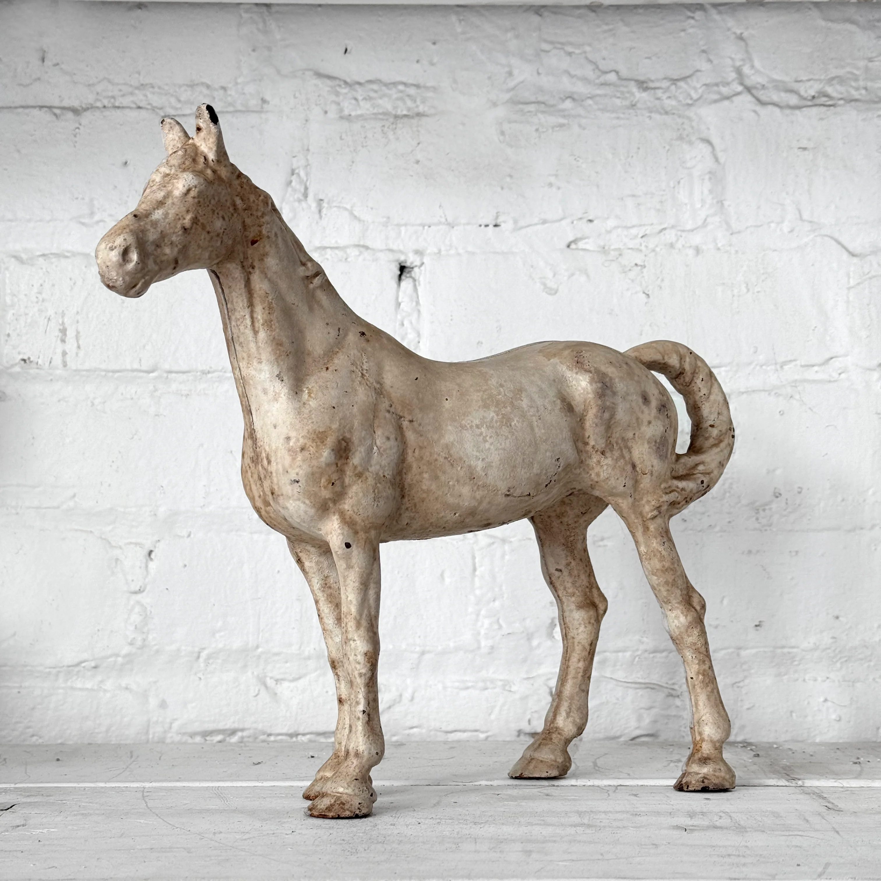 Antique Cast Iron Horse