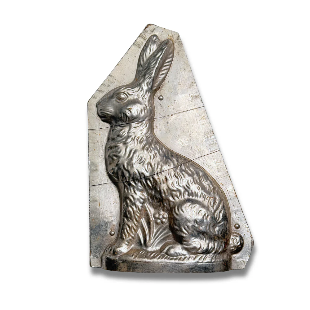 Antique Chocolate Rabbit Mold (#82) - Image 2