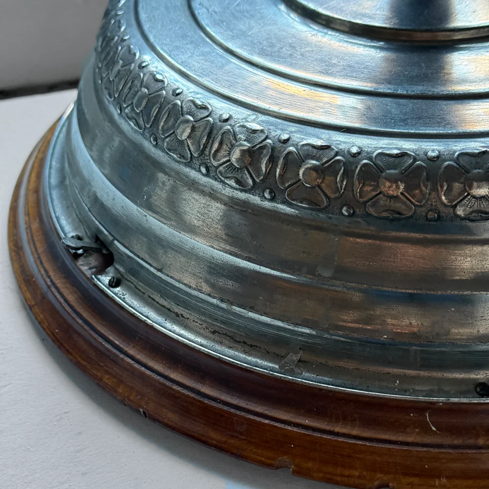 Antique German Rotating Musical Christmas Tree Stand - Image 2