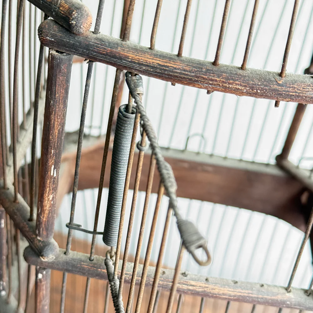 Antique Victorian Dome Top Bird Cage - Image 9