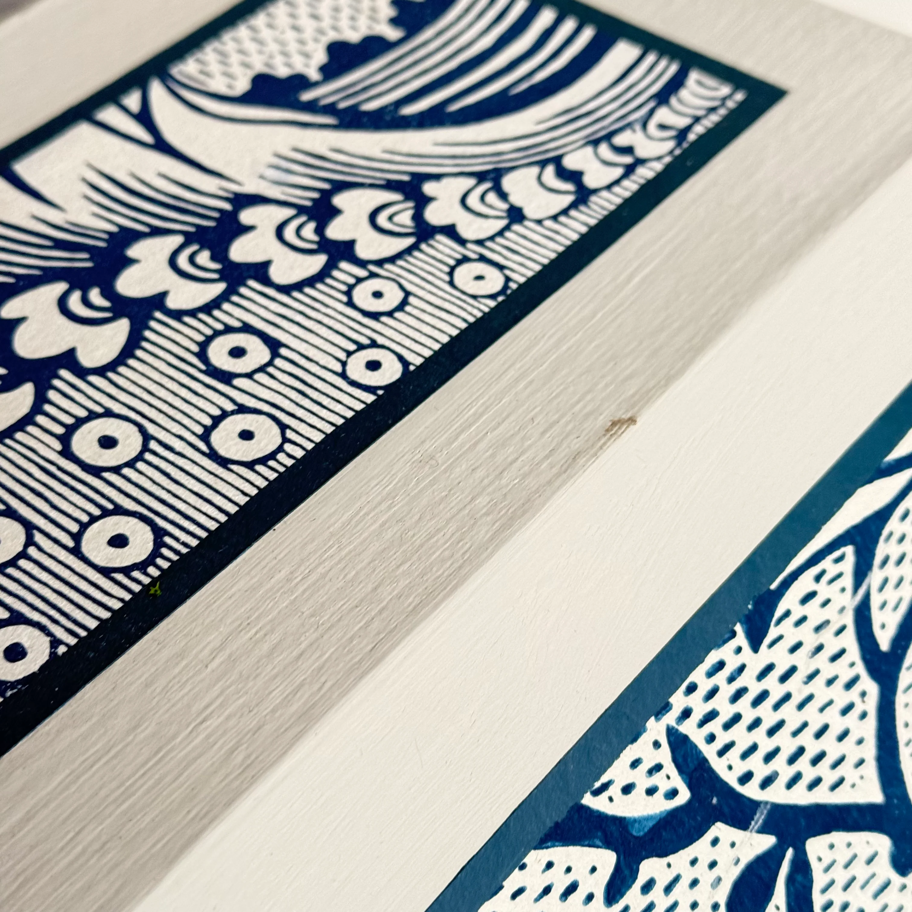 Antoinette Poisson Large Wedding Box in "Torrent Indigo" No. 72B - Image 8