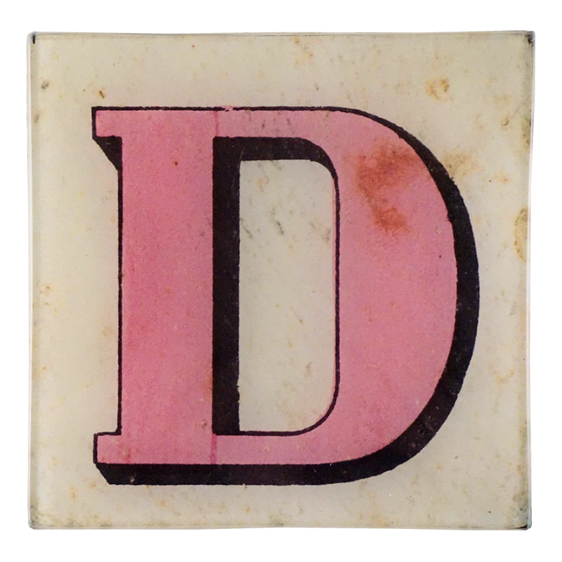 Block Letter D