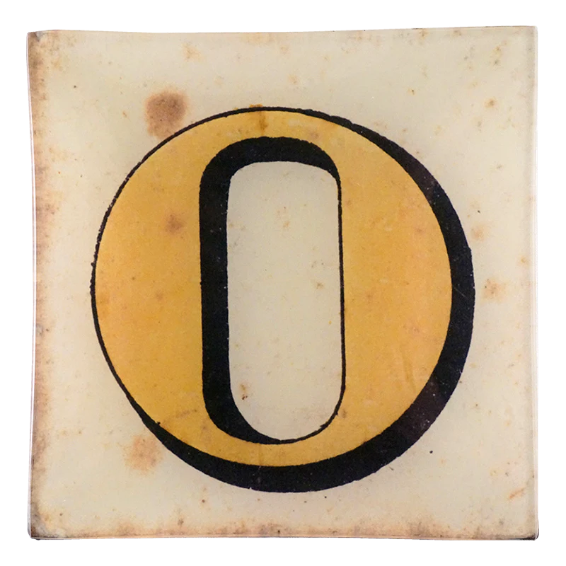 Block Letter O