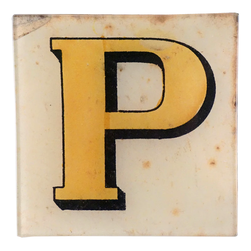 Block Letter P