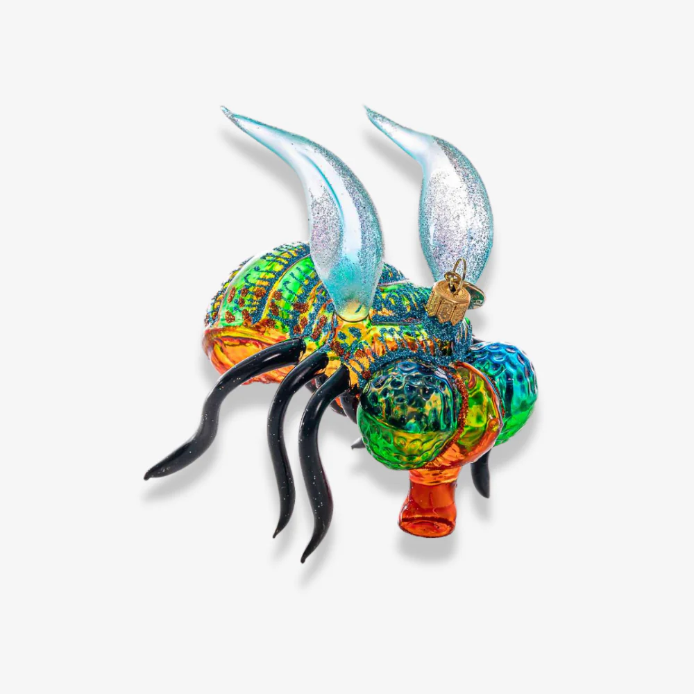 Blue Fly Ornament