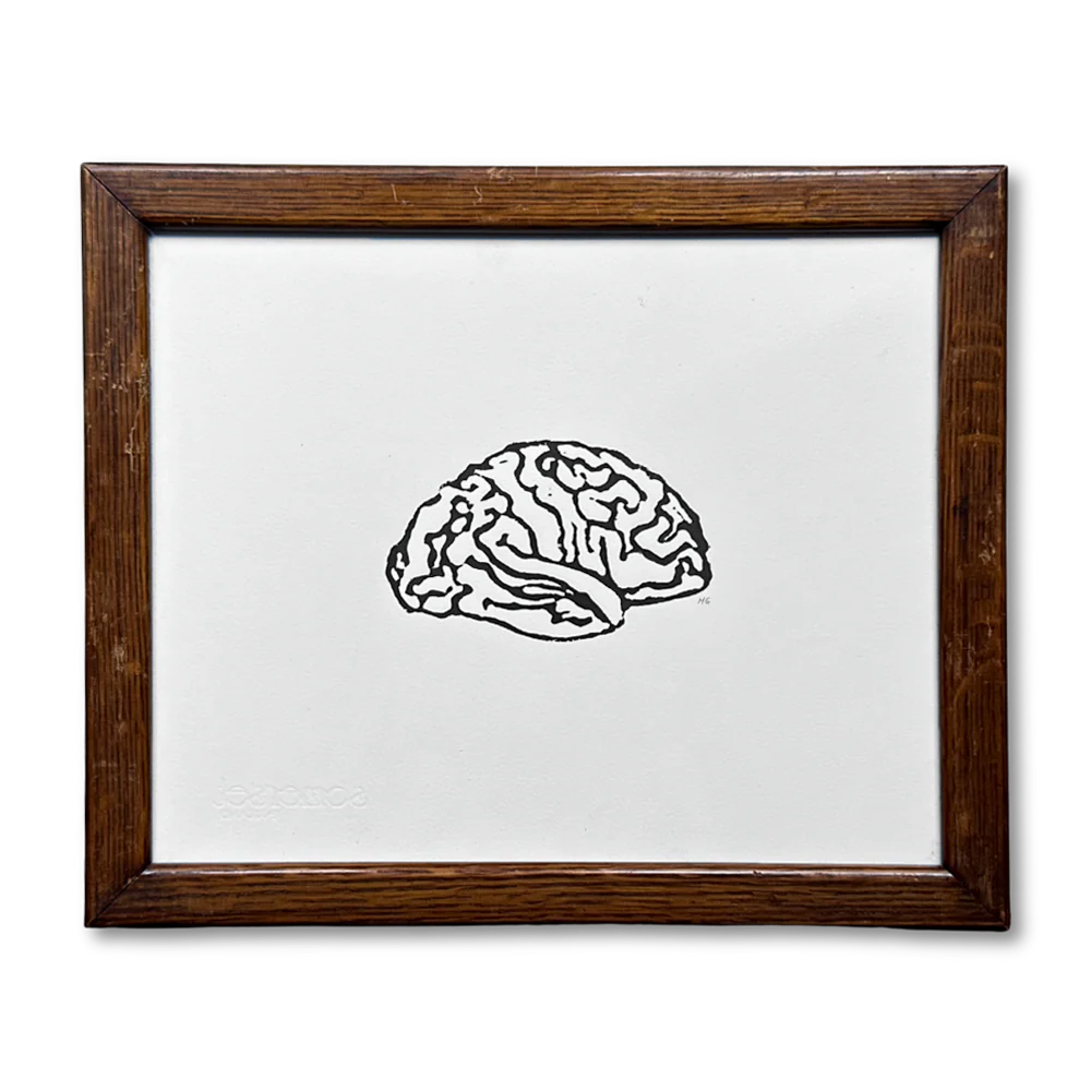 "Brain" in a Vintage Frame