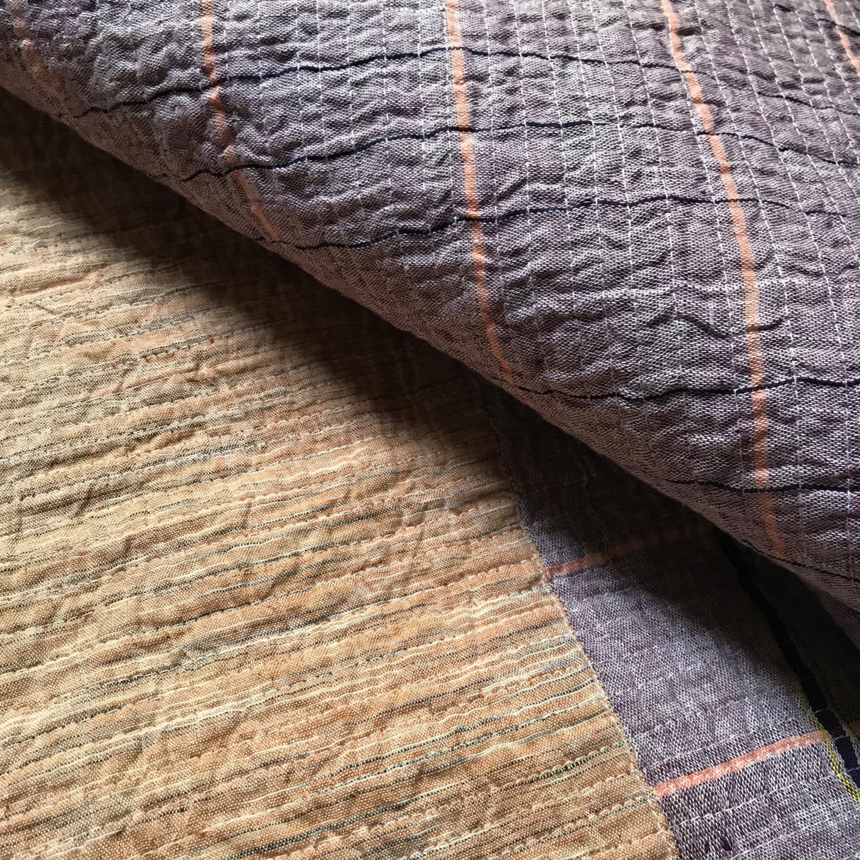Browns Patchwork Quilt - Image 3