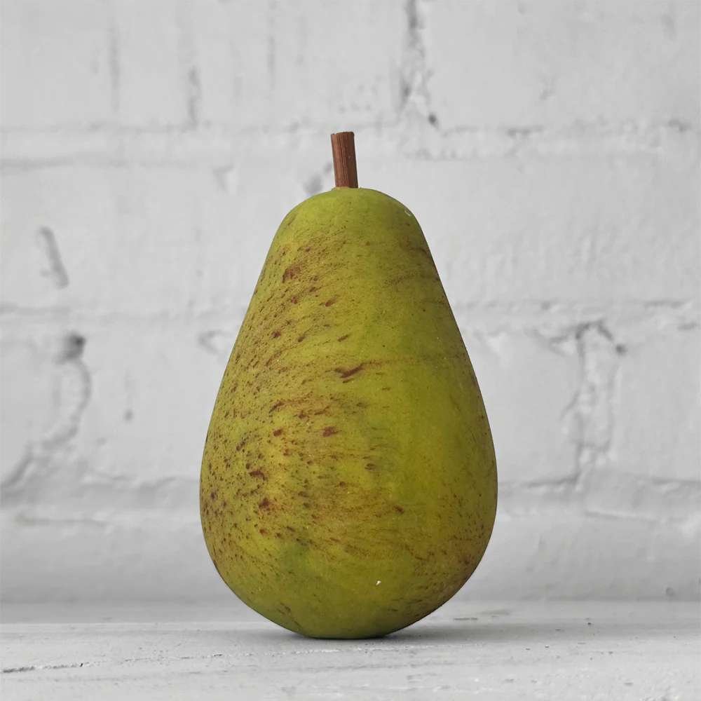 Carrara Marble Green Pear