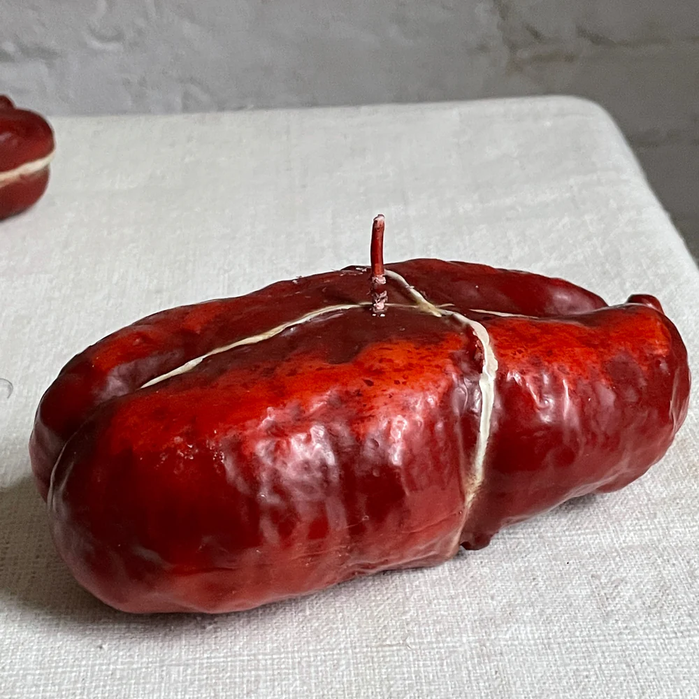 Salame & Soppresseta Wrapped Salami Candles - Image 2