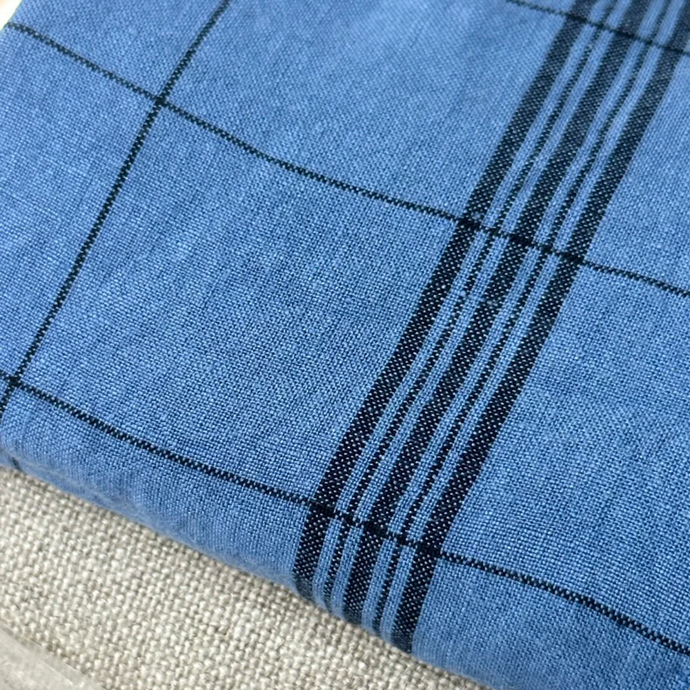 Charvet Editions Linen Bistro Tea Towel in Bleu Pastel - Image 2