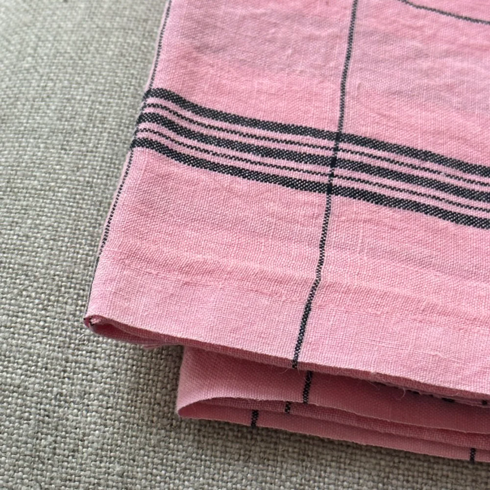 Charvet Editions Linen Bistro Tea Towel in Buvard - Image 2