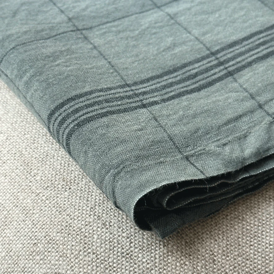 Charvet Editions Linen Bistro Tea Towel in Romarin - Image 2