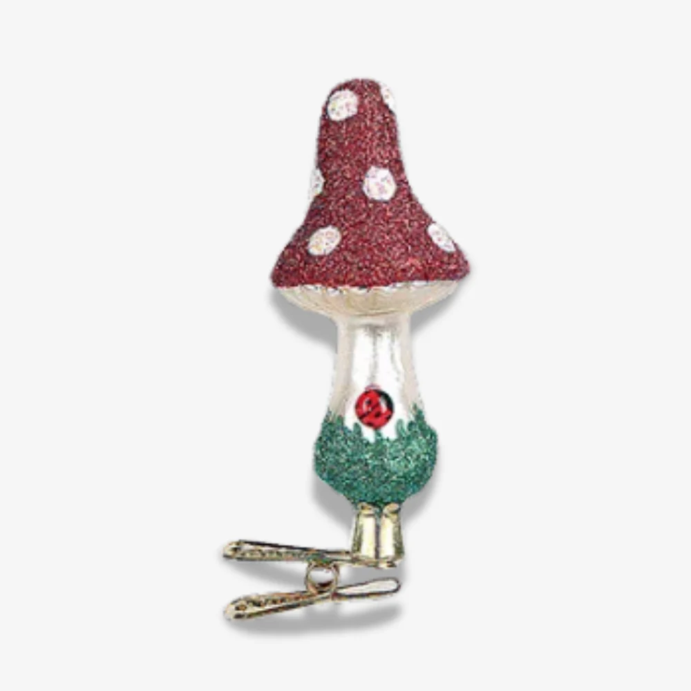 Clip-on Mushroom Ornament