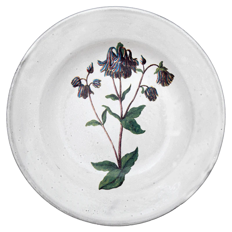 Columbine Soup Plate