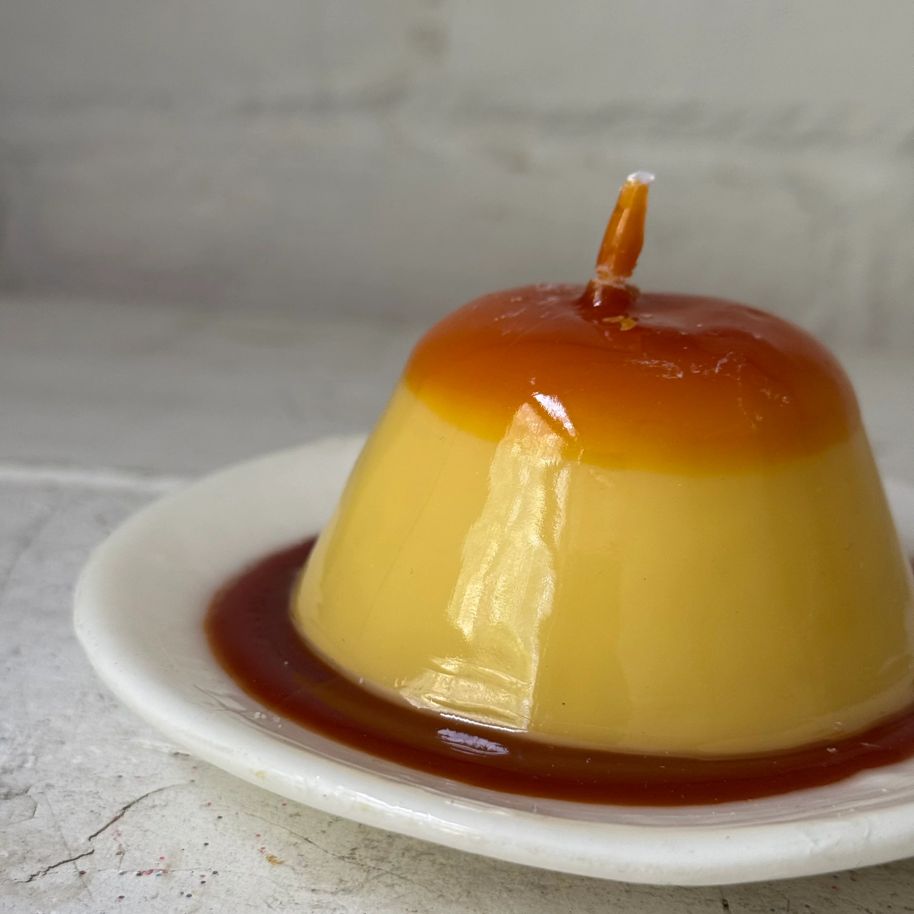 Crème Caramel Flan Candle - Image 3