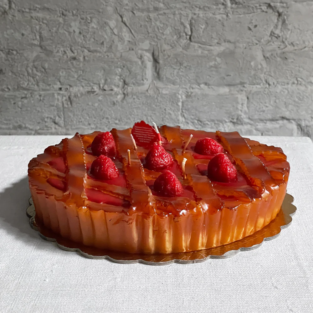 Crostata Diam Itu Cioccolato Strawberry Pie Candle