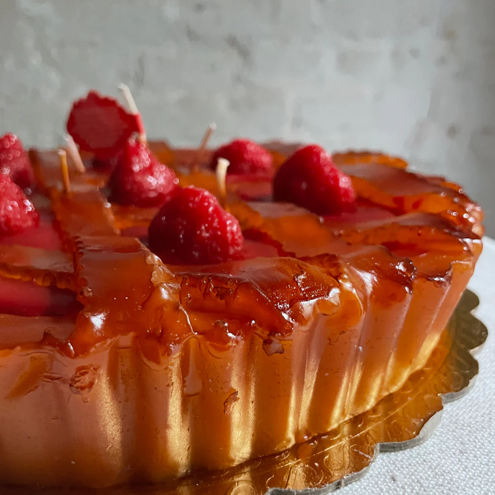 Crostata Diam Itu Cioccolato Strawberry Pie Candle - Image 3