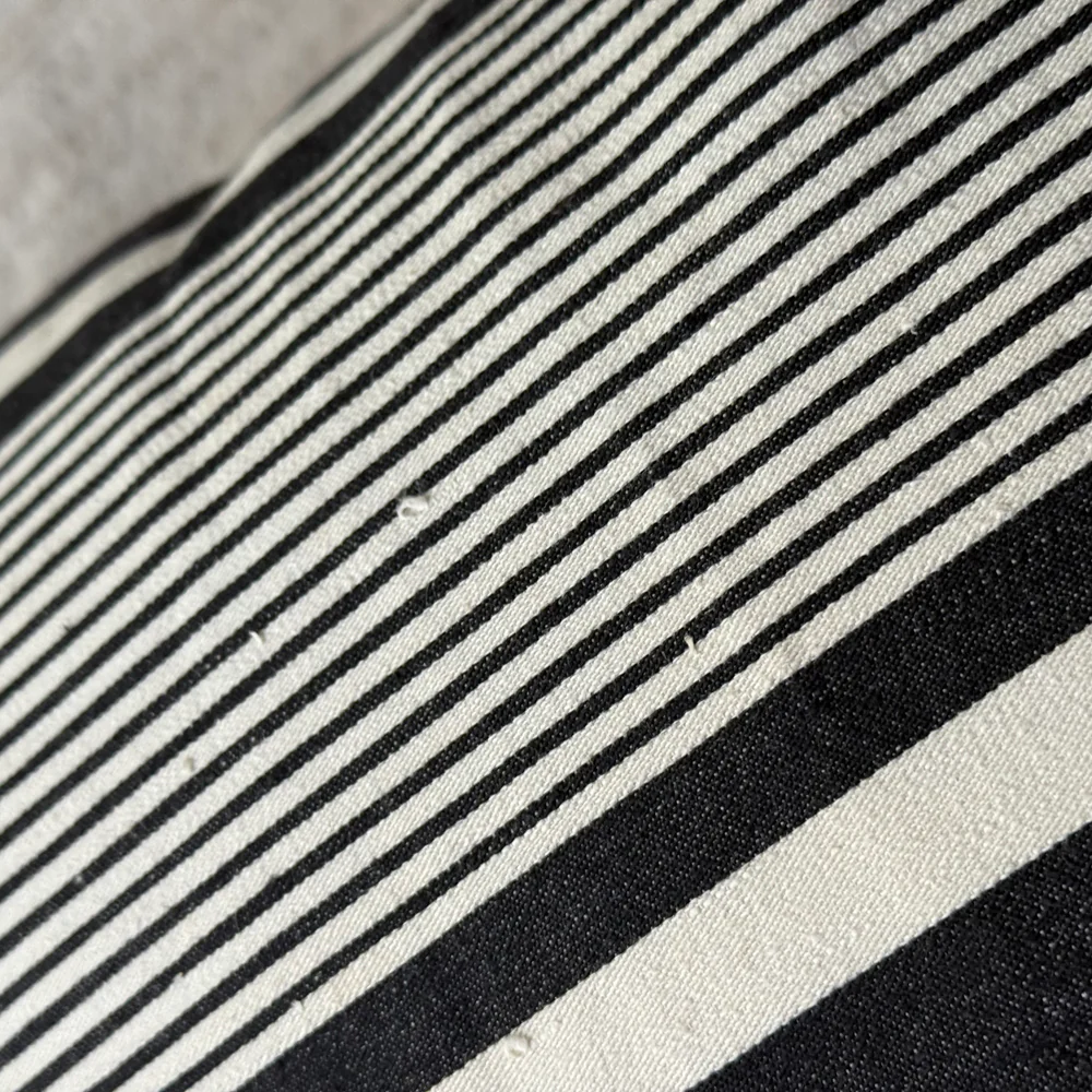 Custom 19th-century French Ticking Pillow (#29) - Image 6