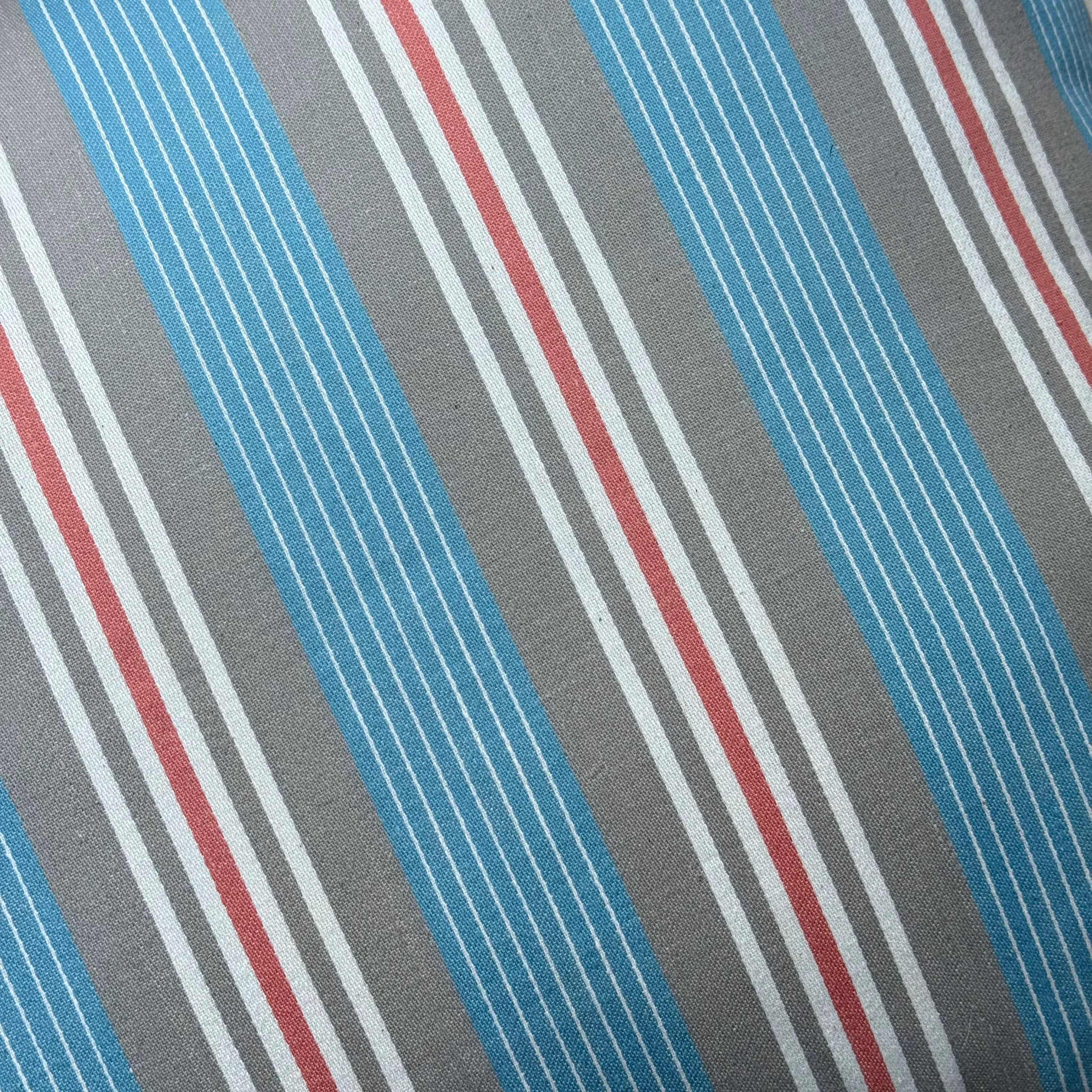 Custom 19th-century French Ticking Pillow (#3-15) - Image 5