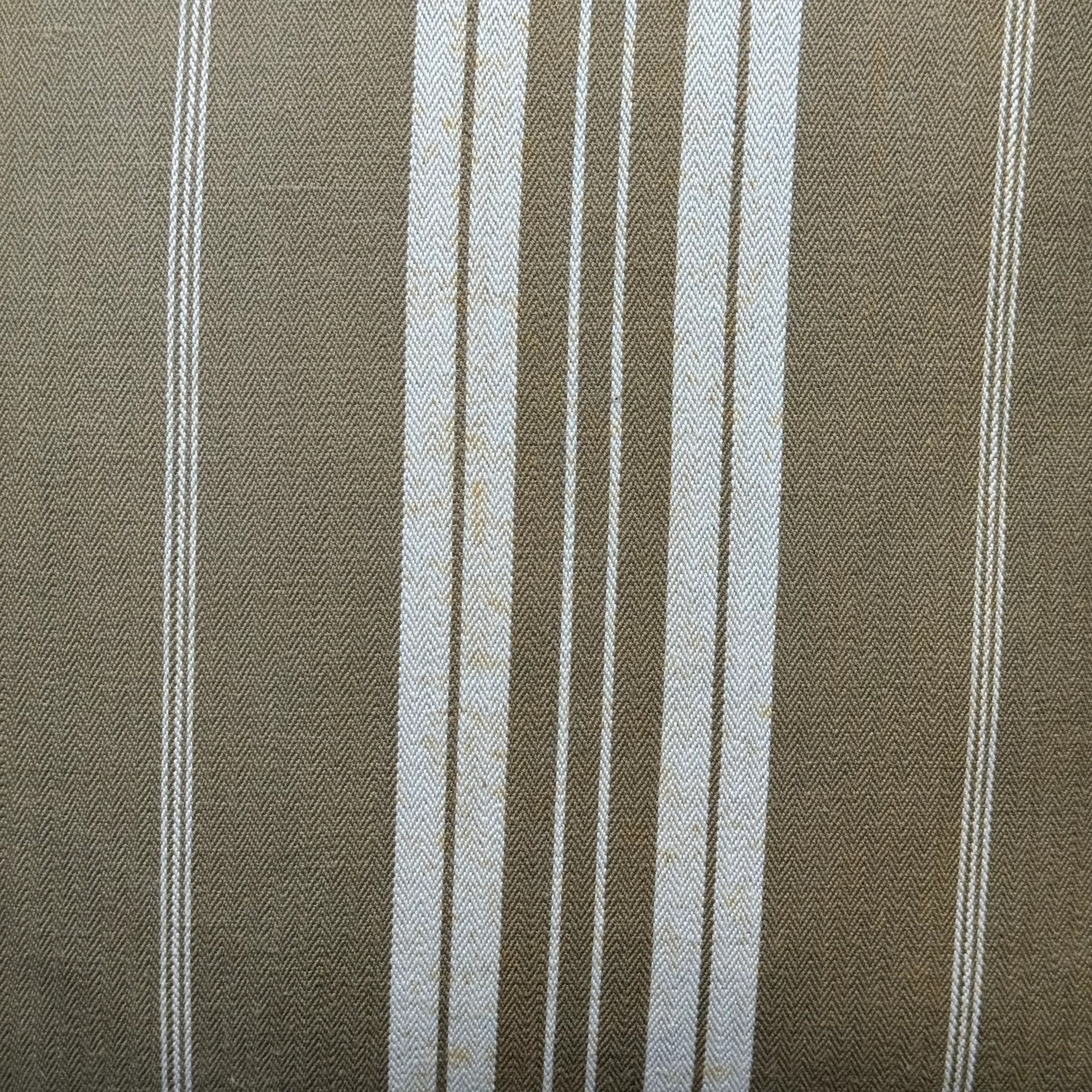 Custom 19th-century French Ticking Pillow (#3-18) - Image 2