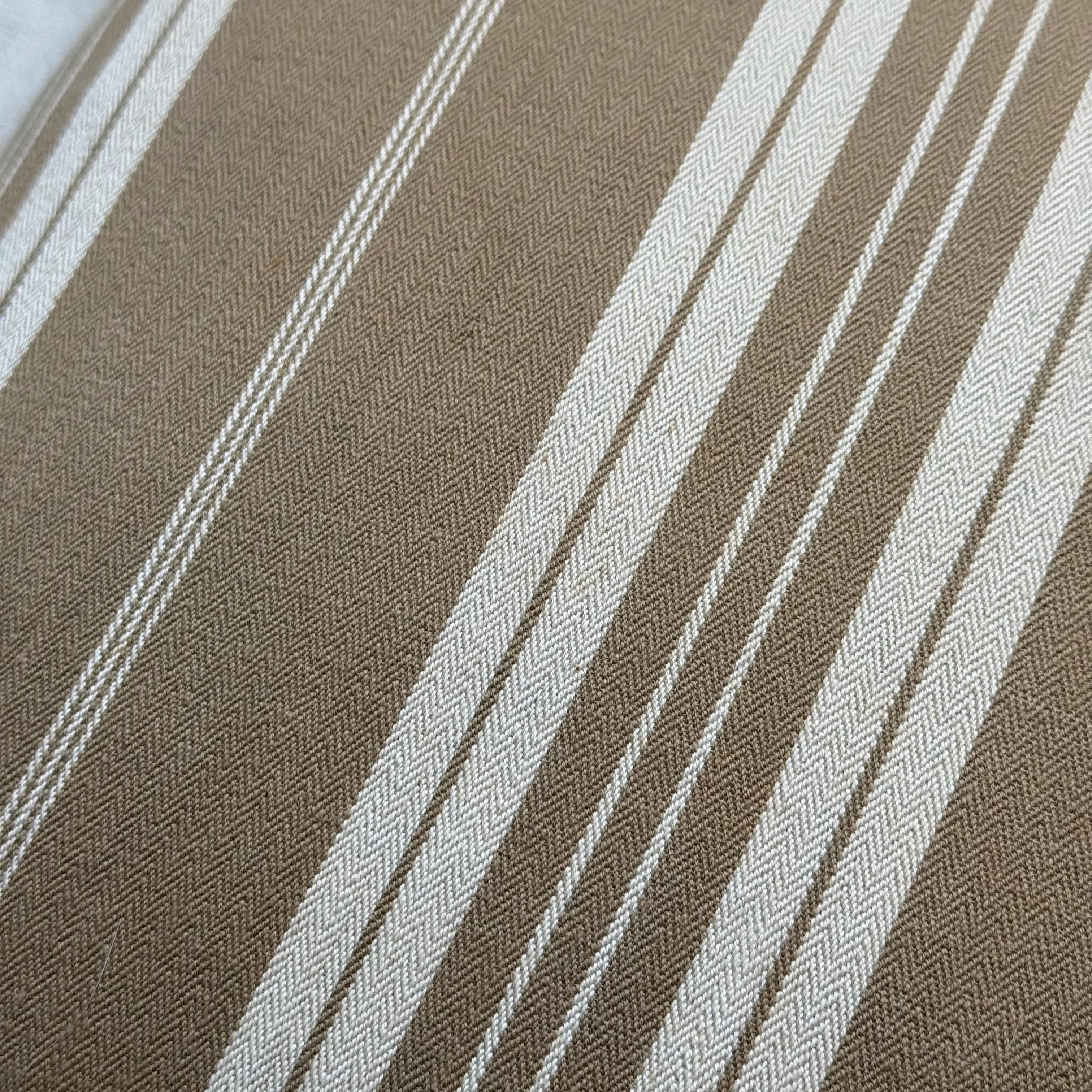 Custom 19th-century French Ticking Pillow (#3-18) - Image 6