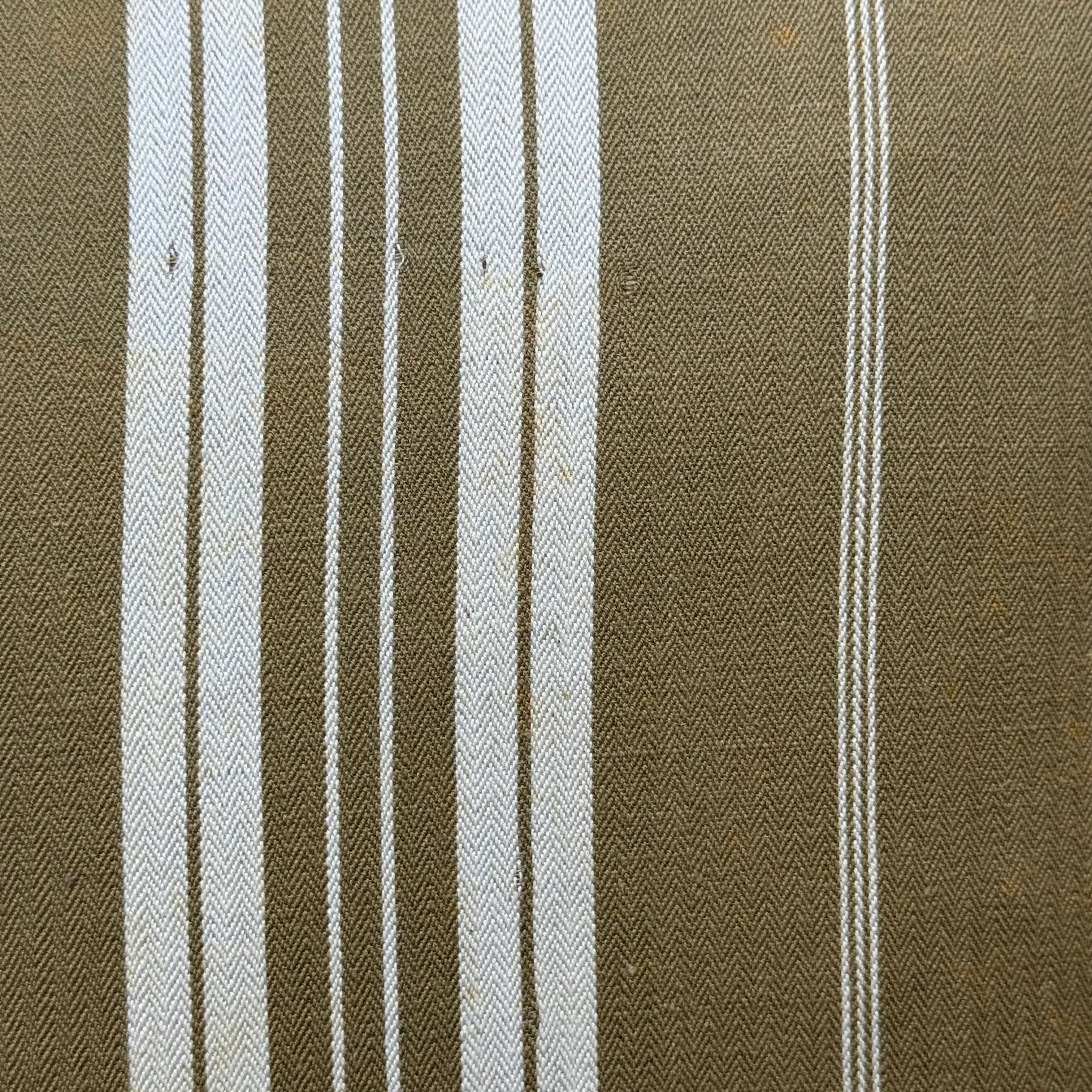 Custom 19th-century French Ticking Pillow (#3-20) - Image 4