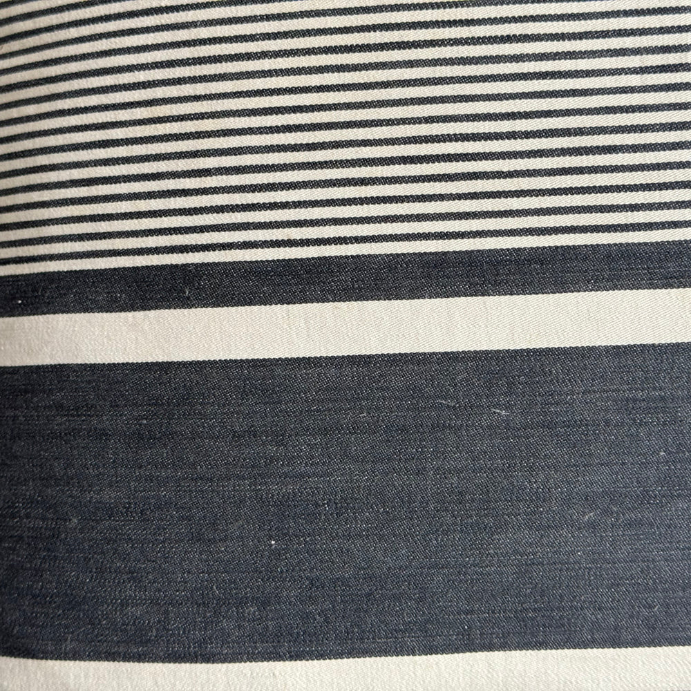 Custom 19th-century French Ticking Pillow (#33) - Image 4
