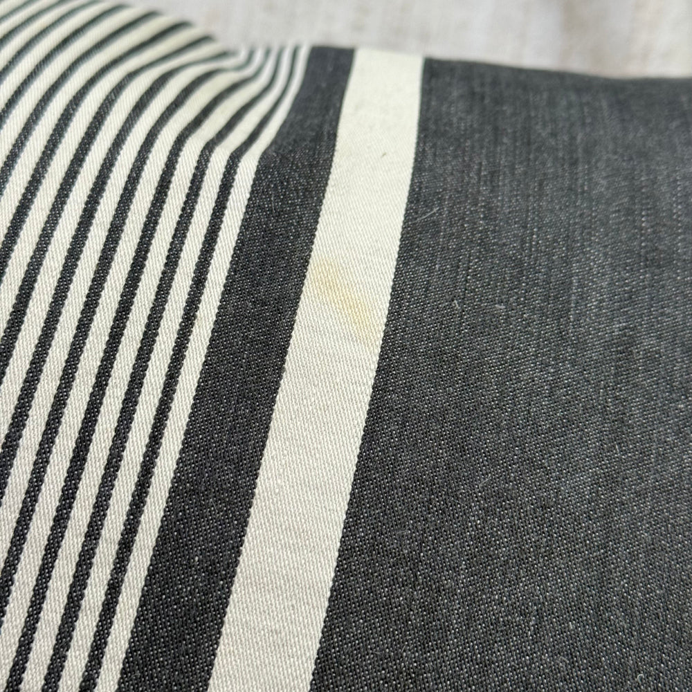 Custom 19th-century French Ticking Pillow (#33) - Image 6