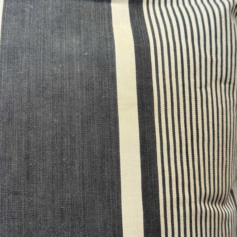 Custom 19th-century French Ticking Pillow (#34) - Image 4