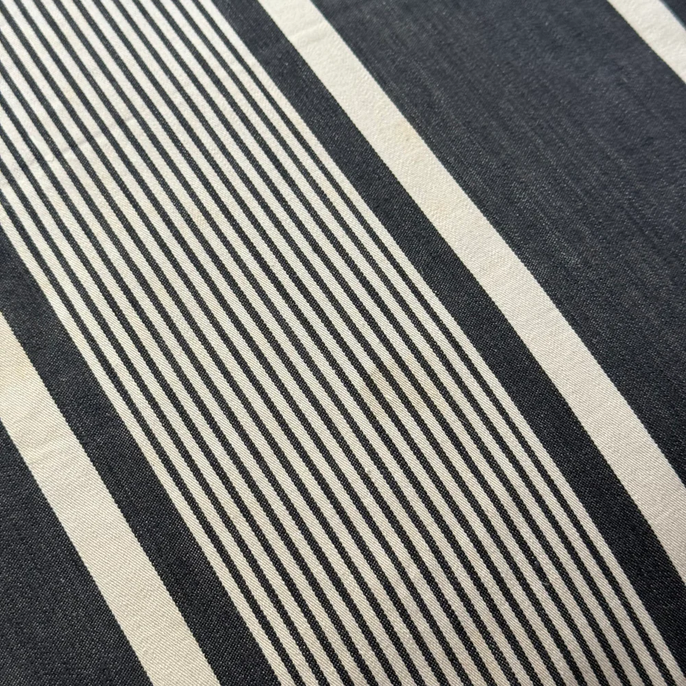 Custom 19th-century French Ticking Pillow (#34) - Image 4