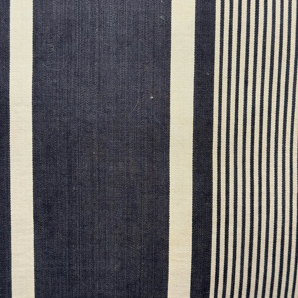 Custom 19th-century French Ticking Pillow (#4-02) - Image 2