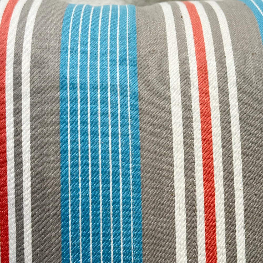 Custom 19th Century French Ticking Pillow (#9) - Image 4