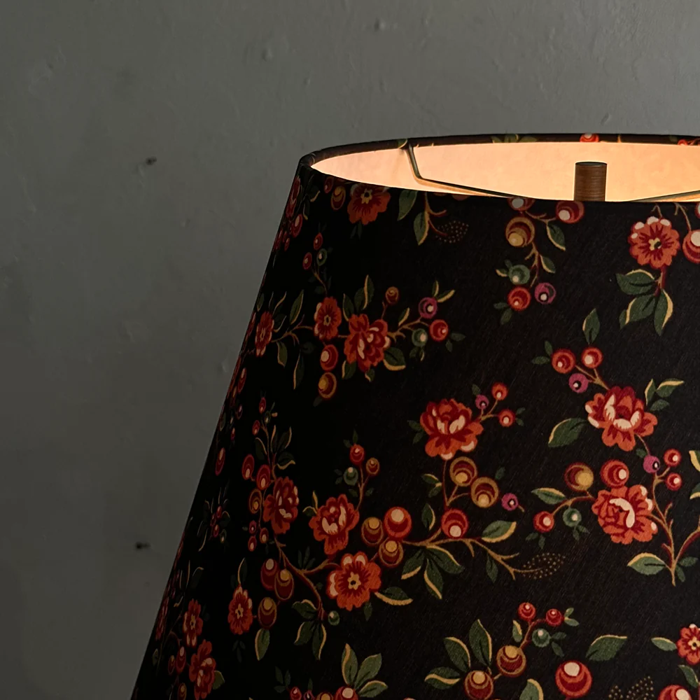 Custom Décors Barbares Lampshade in Serafane Black - Image 5