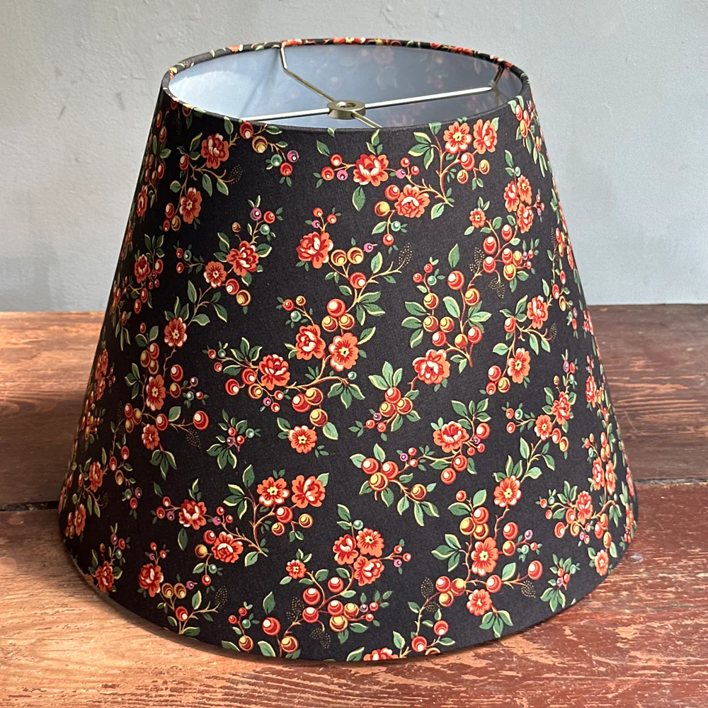 Custom Décors Barbares Lampshade in Serafane Black - Image 6