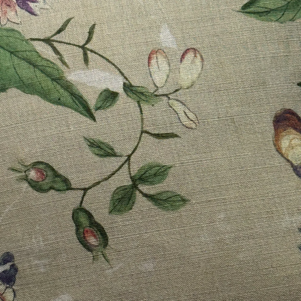 Custom John Derian for Pierre Frey "Le Paravent Chinois" Pillow in "Chantilly Cream" (#17) - Image 6