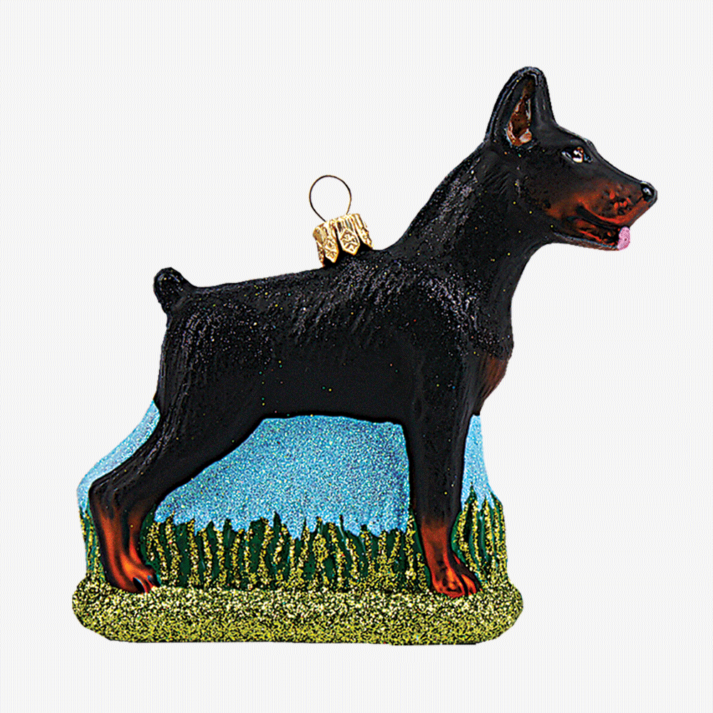 Dobie Ornament