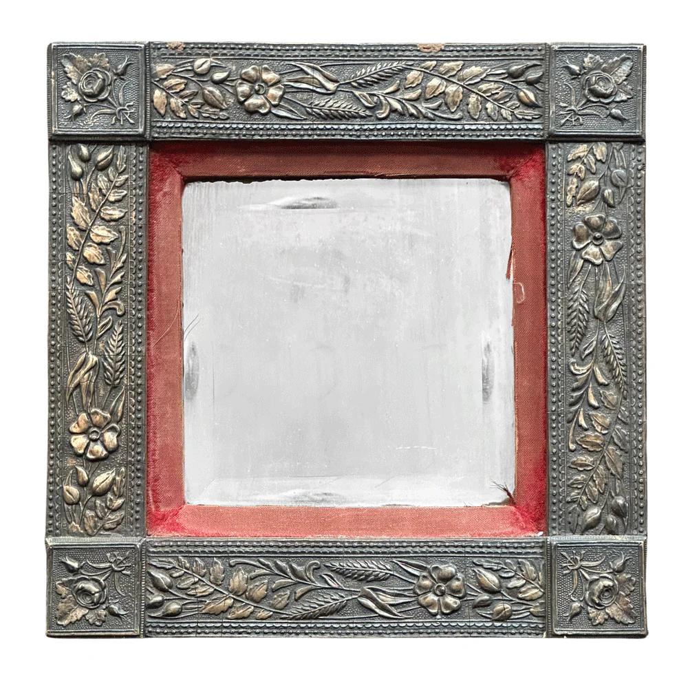 Early 20th Century American 12" H Arts & Crafts Mirror