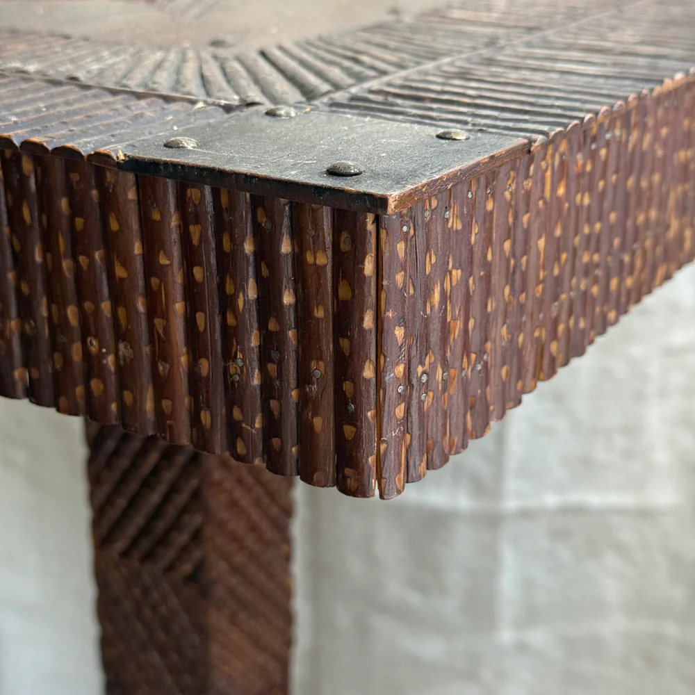 Early 20th-Century American Folk Art Table - Image 4