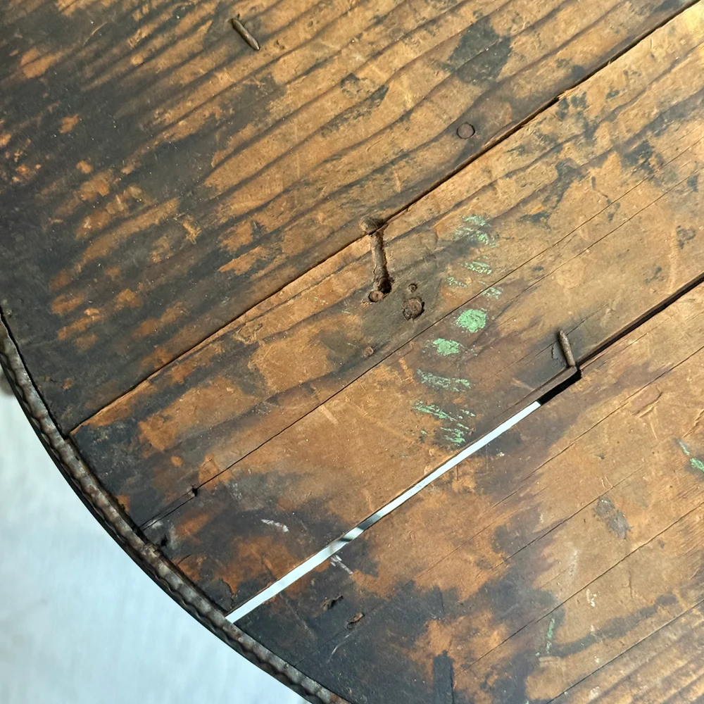 Early 20th-Century American Folk Art Heart-Shaped Twig Table - Image 11