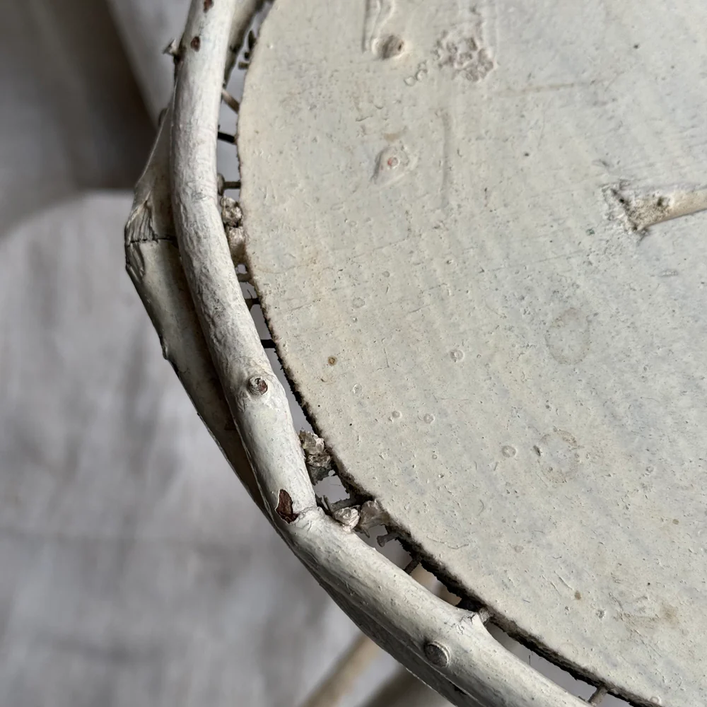 Early 20th-Century American Folk  Painted Twig Table - Image 5