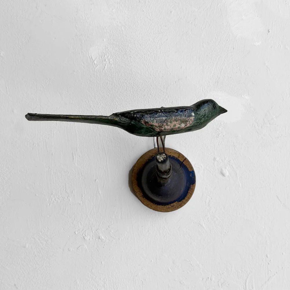 Early 20th-century Black Forest Carved Bird (BFB-03)