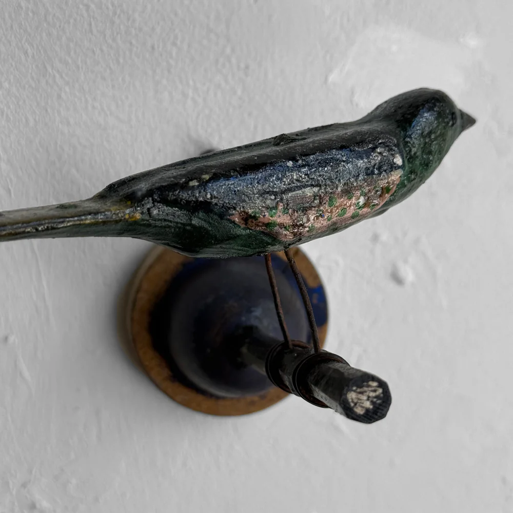 Early 20th-century Black Forest Carved Bird (BFB-03) - Image 3