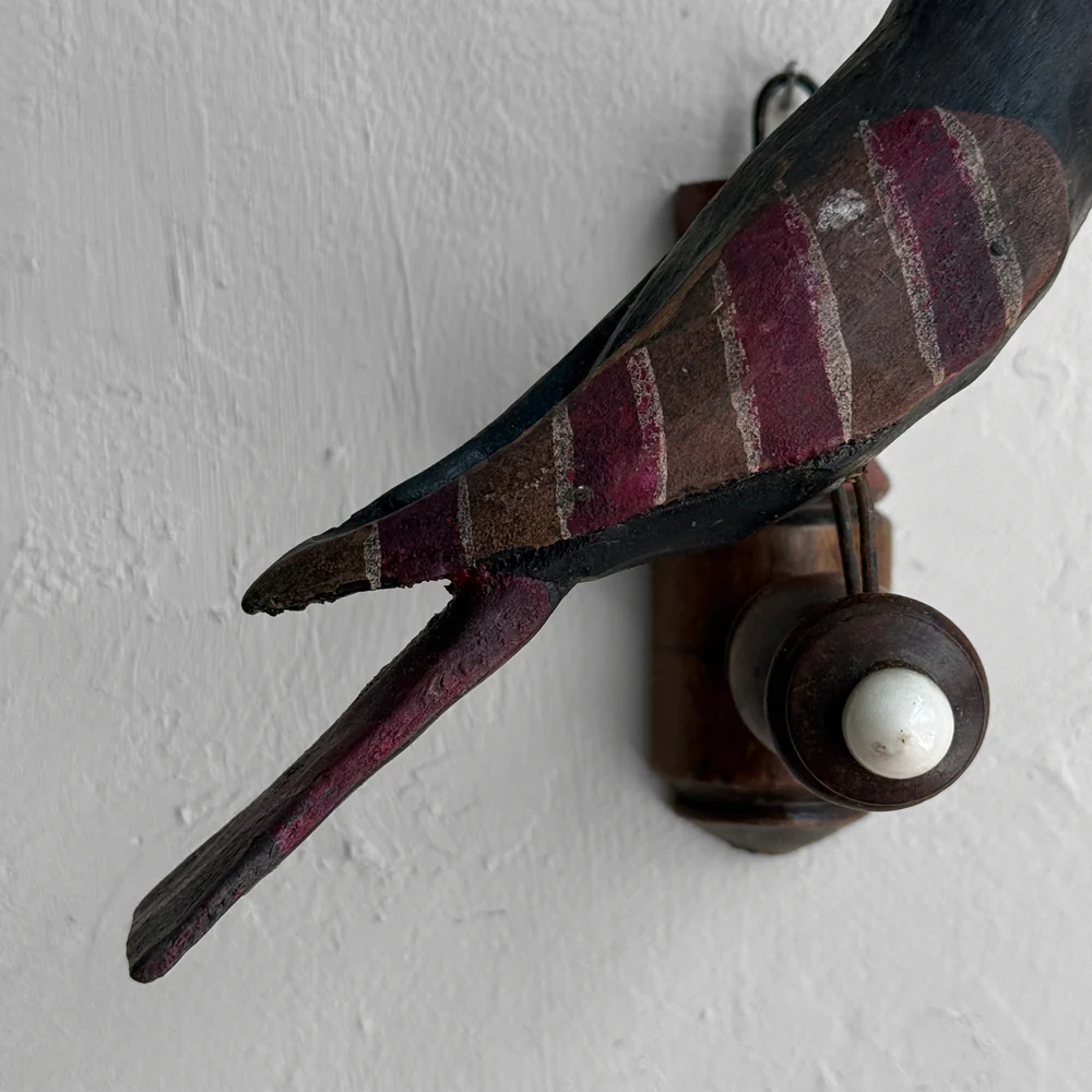 Early 20th-century Black Forest Carved Bird (BFB-17) - Image 3