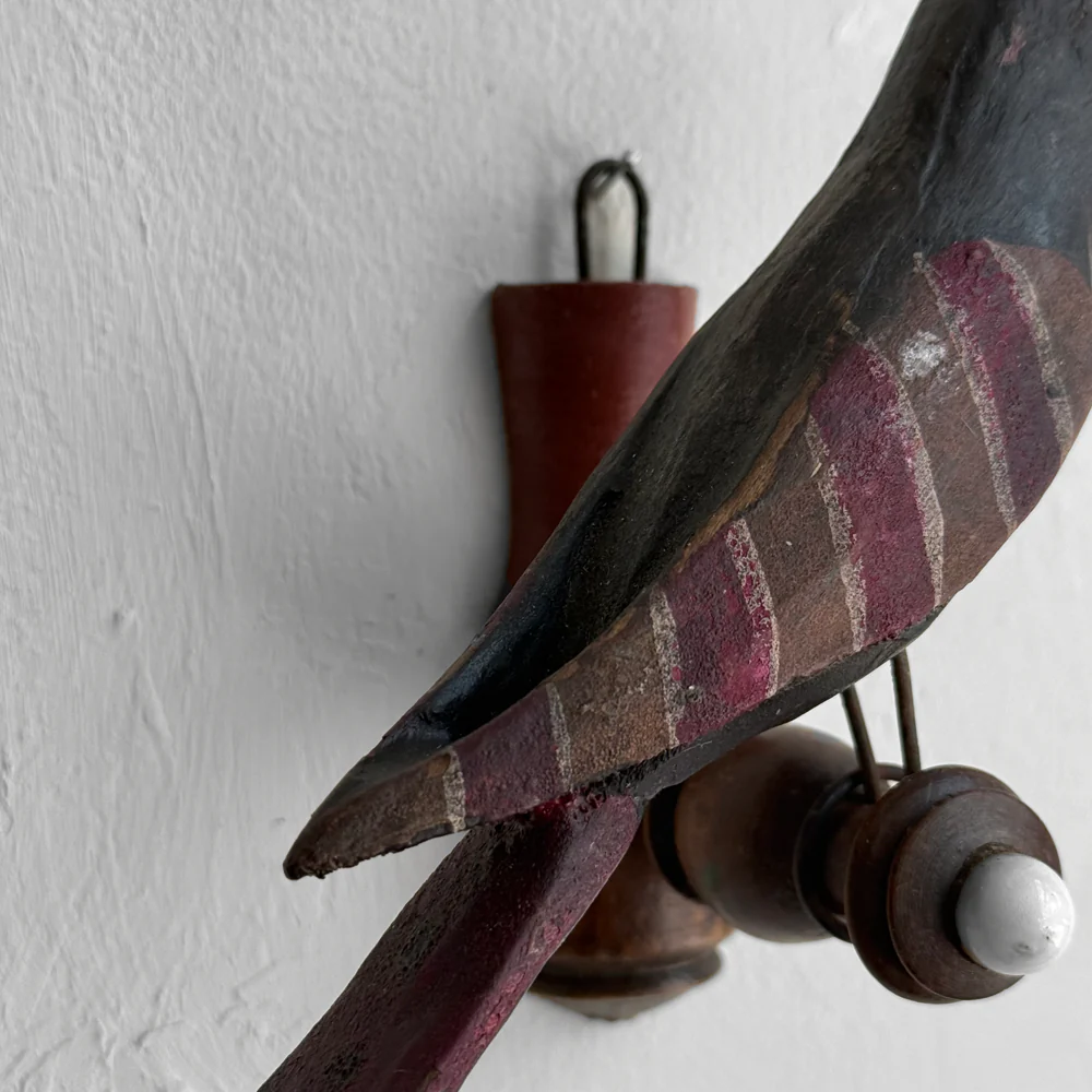 Early 20th-century Black Forest Carved Bird (BFB-17) - Image 4