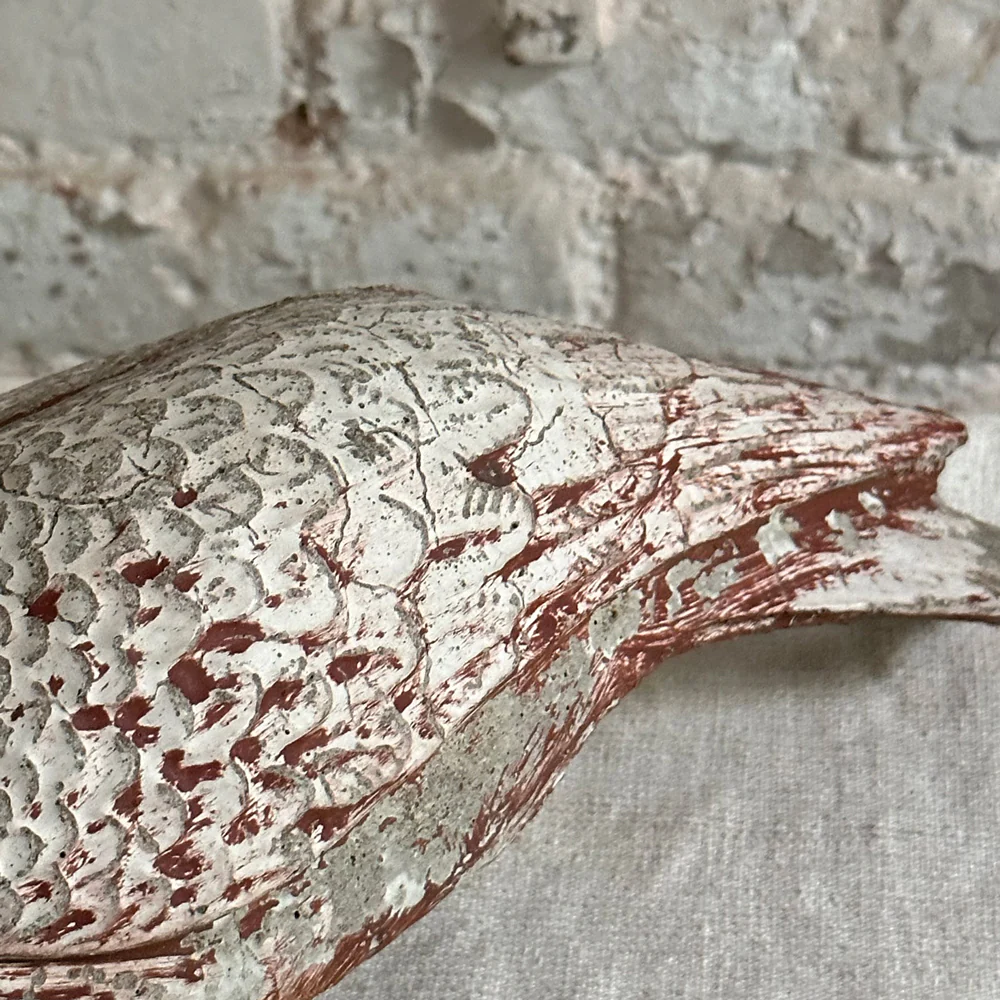 Early 20th Century French Cement Bird - Image 2