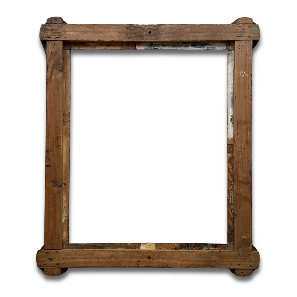 Early 20th-century French Tramp Art Frame - Image 2