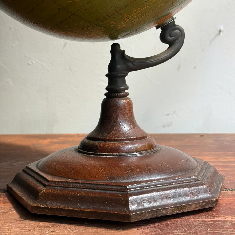 Early 20th-century George F. Cram Terrestrial Globe - Image 3